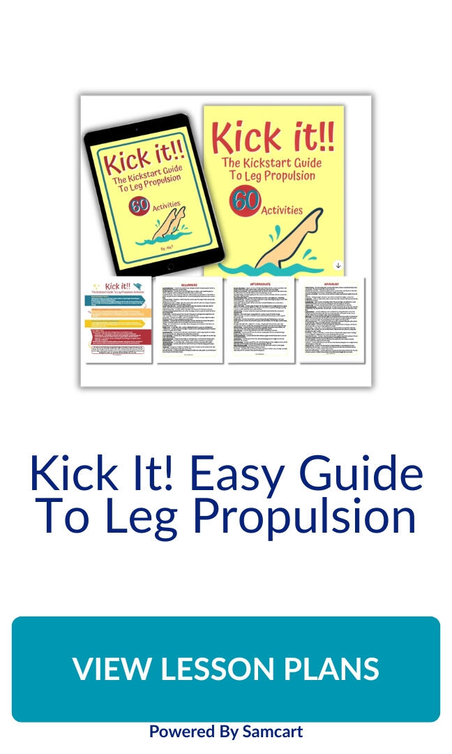 Kicking manual of ideas and activities for teaching swimming