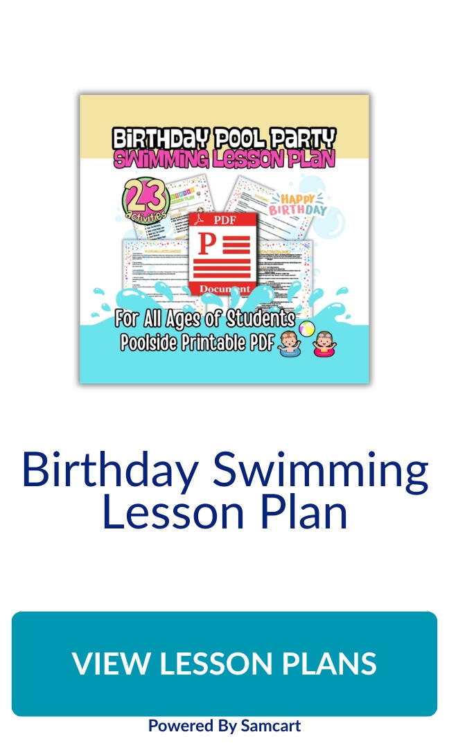 Birthday swim class ideas and activities