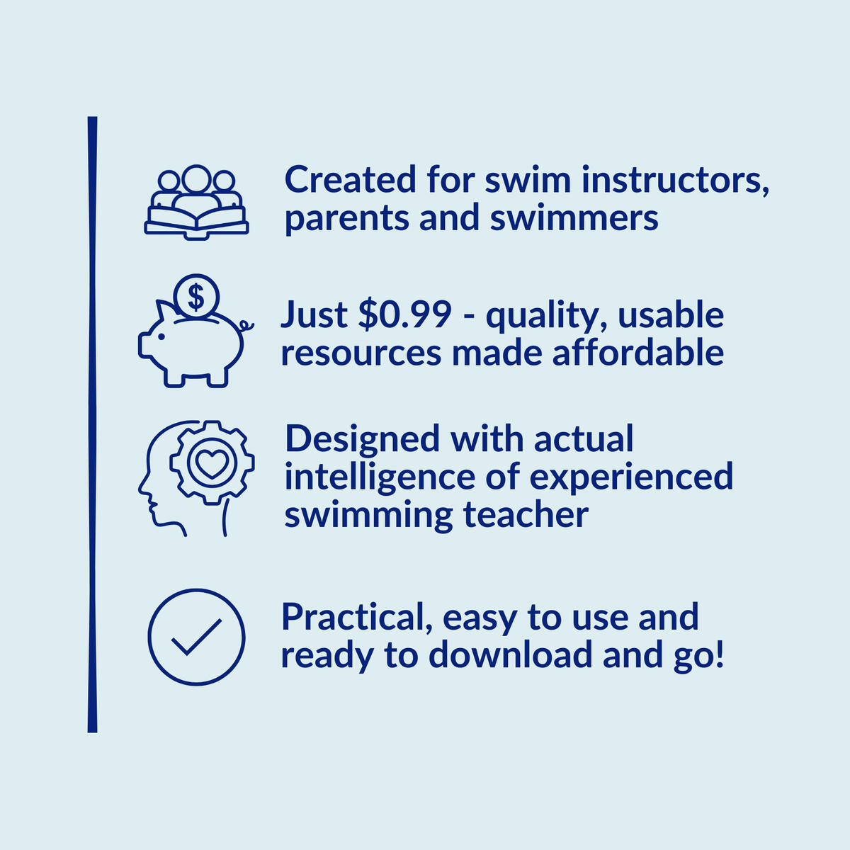 Printable downloads for swim moms and instructors Resources for swimming teachers and parents